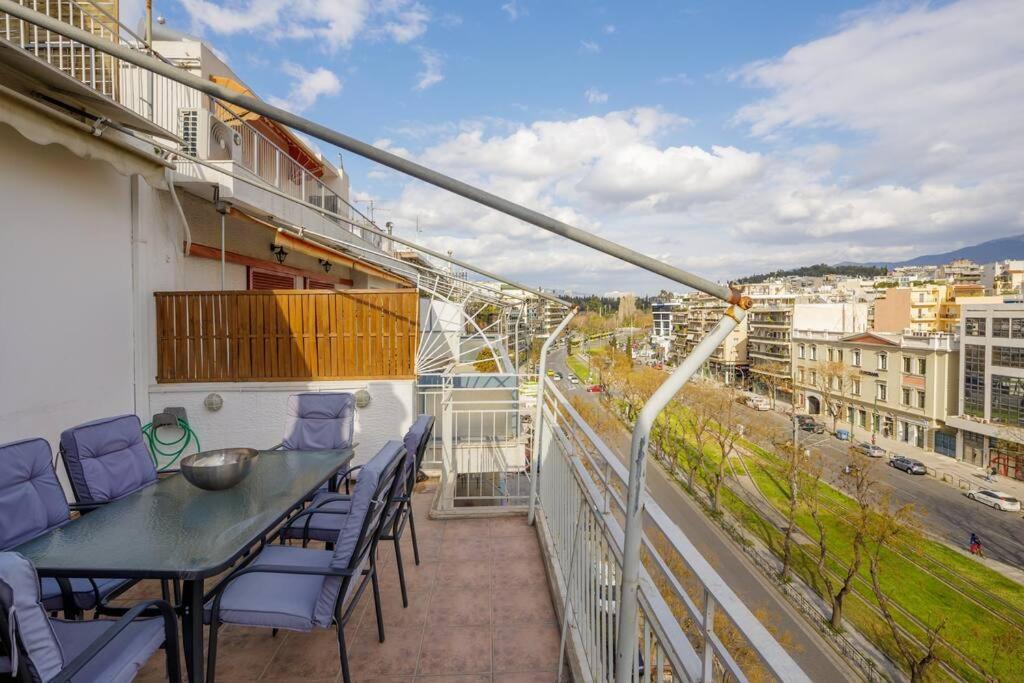 City View Roof Top Apt 10Min From Acropolis Museum Atenas Exterior foto