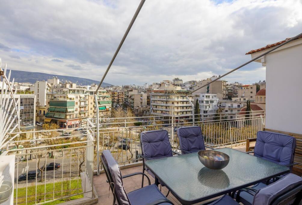 City View Roof Top Apt 10Min From Acropolis Museum Atenas Exterior foto